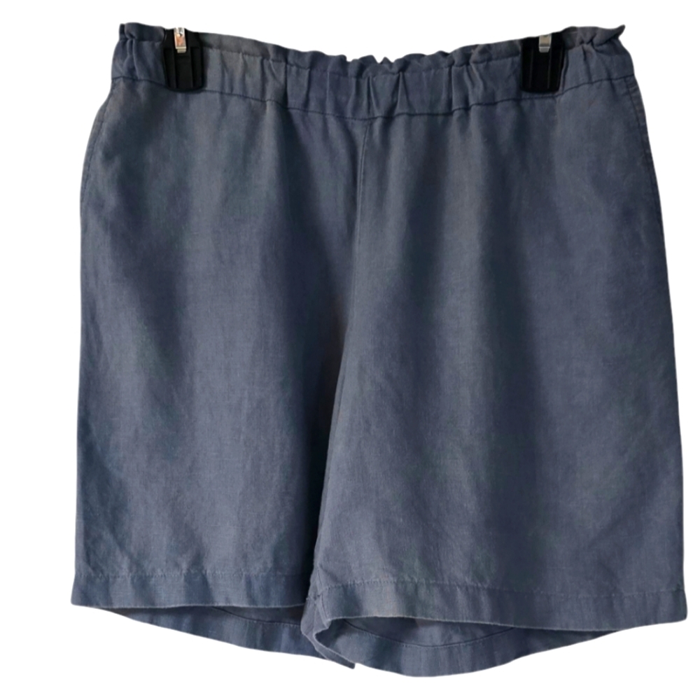 J.Jill Pure Jill 100% Linen Pull On Shorts Size S